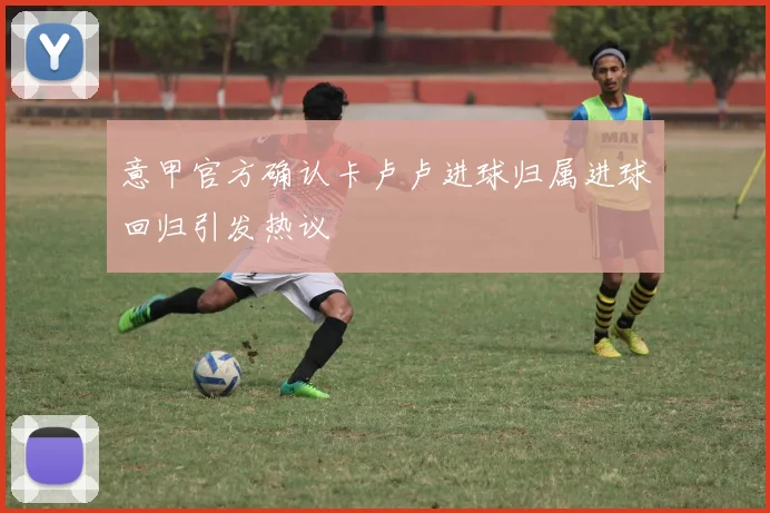 意甲官方确认卡卢卢进球归属进球回归引发热议